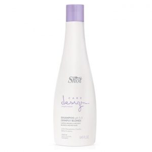 Шампунь для осветленных и мелированных волос Shot Care Design Simply Blond Shampoo 250мл